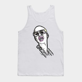 Amber Rose Grills Bling Tank Top